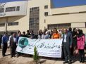 گزارش تصویری مراسم روز درخت کاری در دانشگاه  با حضور ورزشکاران ملی پوش شهرستان شاهرود  